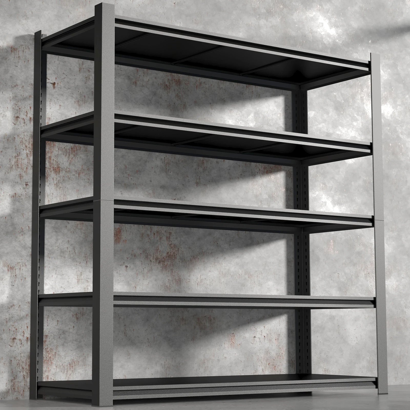 5‑Tier Heavy‑Duty Garage Shelving