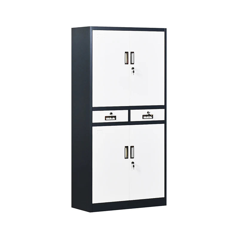 TUV Certificated Factory Wholesale Office Metal Garage Storage Cabinet Steel Filing Storage Cabinet with Drawers