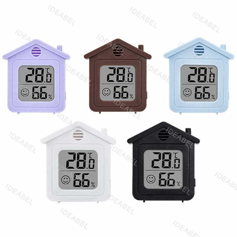Electronic Temperature Humidity Meter Sensor Gauge Weather Station For Home LCD Digital Thermometer Hygrometer Indoor Room