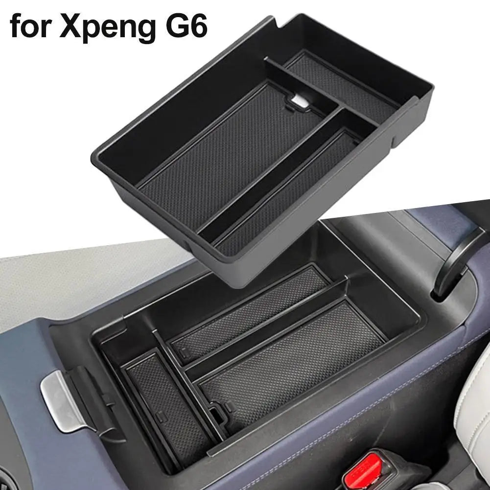 Armrest Box Storage Box For Xpeng G6 Car Central Armrest Storage Box Content Center Console 
