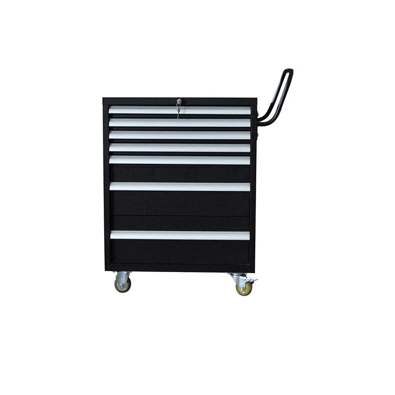 RW Workshop Stationary Garage Storage Tool Box Toolbox Worktable Work Bench With Hooks Plate Board Heavy Duty Steel Cabinet