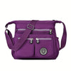 Nylon Crossbody Messenger Bag