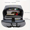 Men's Anti-theft Laptop Backpack, Travel Large Capacity Business Bag Shoulder Bag