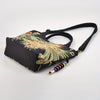 Wo 'S Embroidered Satchel Bag, Fashion Double Handle Purse, Retro Style Handbag with Removable Strap