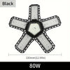 Garage Lights with Adjustable Panels E26/E27 Ceiling Work Lamp 40W 60W 80W Bulb for Warehouse Workshop Industrial Fixture