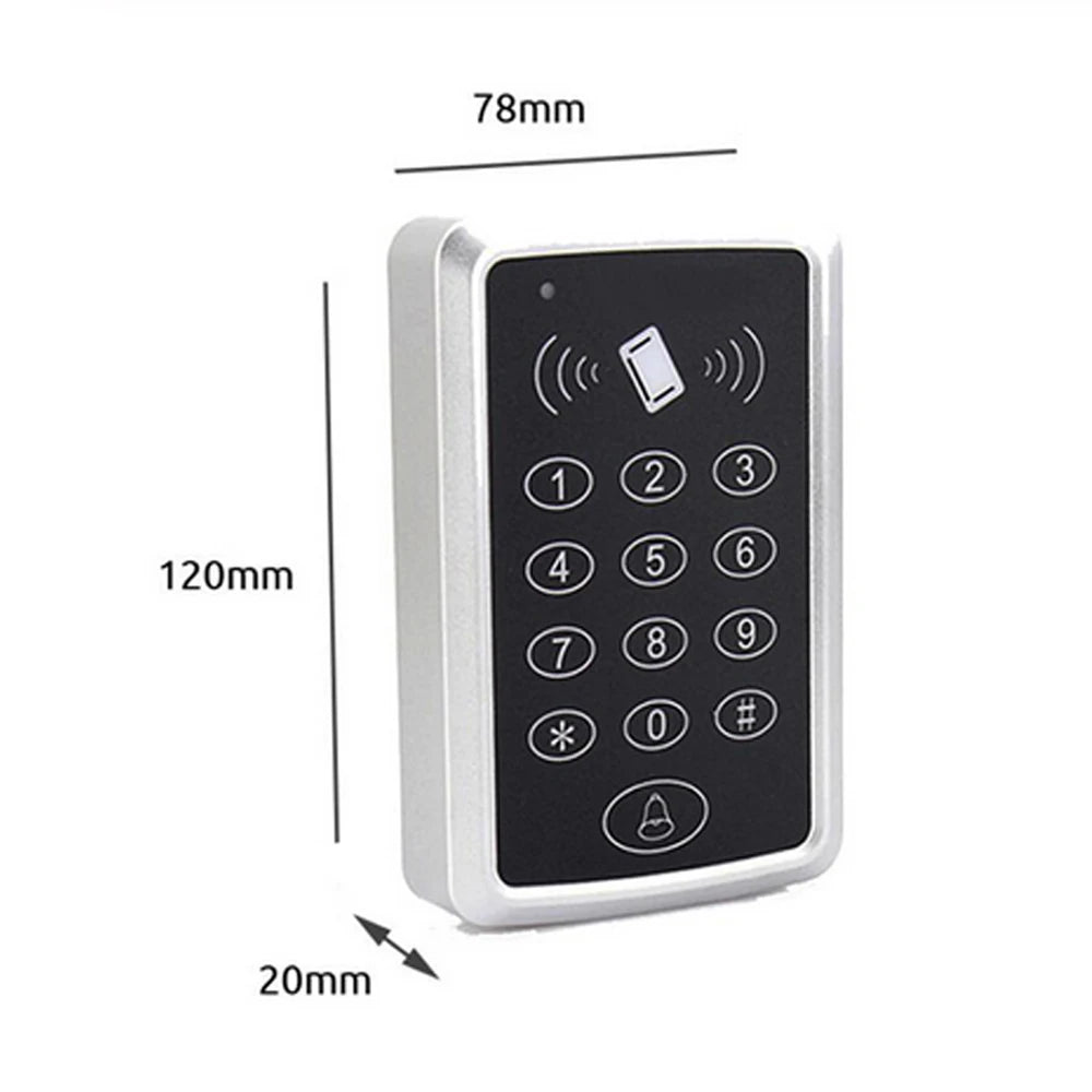 125KHz RFID Access Control Keypad EM Card Reader Door Access Control System Door Lock Opener Keyboard System M203 1500users