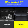 Rear Rack Trunk Storage Cargo Cover Security Partition Car Accessories Interior Decoration Part For Changan Uni-k Unik 2024