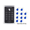 125KHz RFID Access Control Keypad EM Card Reader Door Access Control System Door Lock Opener Keyboard System M203 1500users