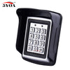 5YOA Metal Keypad Reader LED Backlight RFID 125khz For Access Control System Proximity Card Standalone User Door Lock Entry