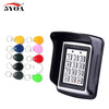 5YOA Metal Keypad Reader LED Backlight RFID 125khz For Access Control System Proximity Card Standalone User Door Lock Entry