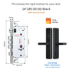Tuya Smart Fingerprint Door Lock Smart Wifi APP Lock Bluetooth Unlock Security Intelligent Lock Biometric Electronic Door Lock