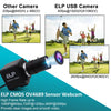 ELP High Speed Camera 260fps 120fps 60fps 1080p 720p  Manual Zoom Webcam OV4689 UVC Plug Play PC USB Camera for Motion Video