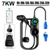 TAYNIU Electric Vehicle Charger with APP 7KW 32A 3.5KW 16A 80V-260V 5M Portable EV Charger for Electric Vehicles BYD Volvo