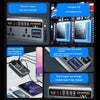 Portable Car Inverter Converter Fast Charging Ports Automotive Charger 12V/24V To 220V Inverter 3 USB Ports Vehicle Accessories