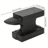 Bench Vise with Anvil Small Household Table Vise Flat Knocking Flat-Nose Pliers Multi-Functional Clamp Handmade Diy Tool