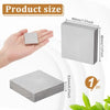 1 Pc Work Bench Blocks Square Steel Anvil Workbenches Flat Jewelers Tool Metal Bench Block Jewelry Stamping Block for Jewelry