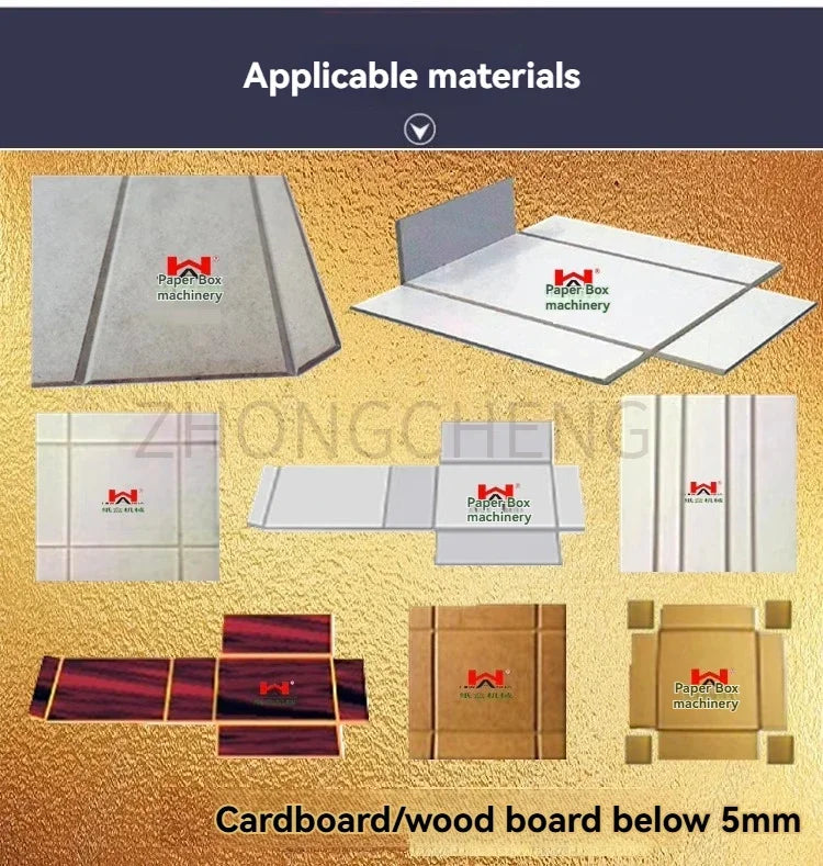 Small upgrade Manual Slotting and Sampling Machine Gift Box Gray Cardboard V-slot Machine Sampling Machine Gift Box