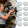 Air Tool Rack 10pcs Space-Saving Hanger Air Tool Storage Holder for Garage Workshop Auto Repair Car Wash Maintenance Area