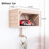 New 3D Printing Car Garage Key Holder With Opening Door Garage Keychain With Door Opening Function Brick Patterned Garage