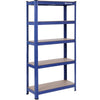 5 Tiers Storage Racks Shelves Garage Storage Shelving Unit Warehouse Rack Shelves Metal Shelves for The Garage