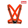 Highlight  Straps Adjustable Safety Vest Elastic Band For Adults and Children  Running Riding Clothing 12 Colors