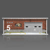 Adult 1/64 Scale Garage Scene Model Simulation With Lights Parking Lot Model Showroom Miniature Car Model Display Box Alloy Car
