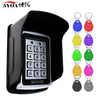 5YOA Metal Keypad Reader LED Backlight RFID 125khz For Access Control System Proximity Card Standalone User Door Lock Entry