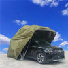 Modern Camouflage Iron Galvanized Single Car Easy Use Garage Outdoor Carport Canopy Folding Waterproof Car Cover Tent for Car