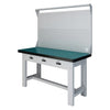 Garage Storage Cabinet Table Wall Mounted Metal Work Bench Garage Workbench Pegboard Hooks