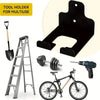 Garage Organizer Trimmer Rack Garden Power Tool Hanger Weed Whackers Holder Wall Mounted For Grass Trimmer Hedge Garden Tools