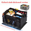 Trunk storage box, car supplies, foldable large car rental, storage box, camping car storage box