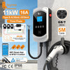 feyree EV Charger GB/T Socket 32A 3Phase 22kW Fast Charging EVSE Wallbox Load Balance Function AC Home Charging for Electric Car