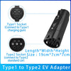 Ev Charging Type2 to Type1 AC Charger Adapter 32A Type2 to GB/T Electric Car Adaptor Type1 to GBT Conventor Type1 to Type2 EVSE