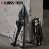 SWISS TECH 37 In 1 Multitool Pliers EDC Folding Multi Tool Scissors With Replaceable Saw Blade Outdoor Survival Hand Tools