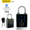 CDOK T55 TTlock Bluetooth smart padlock, IP65 dust and rainproof, suitable for indoor and outdoor use