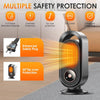 Domestic Heater 1000W Ceramic Heater 3s Fast Heating Overheat Protection Portable Quiet Mini Heater for Home Office Bedroom Use