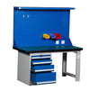 Garage Heavy Duty Workshop Bench With Drawer Anti Static Tool Box Cabinet Work Bench