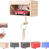 Open Garage Door Design Modern Key Holder Decorative Wall Mount Car Garage Key Holder Easy Installation Engaging Ornament