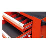 Jiezhida Industrial Garage Storage Cabinets With Tools Workshop Trolley Tool Cabinet With 4 Wheels