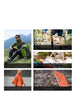 1-10pcs Emergency Thermal Poncho Blanket Lightweight Folding Water Resistant Windproof Sunshade Reusable First Aid Camping Mat