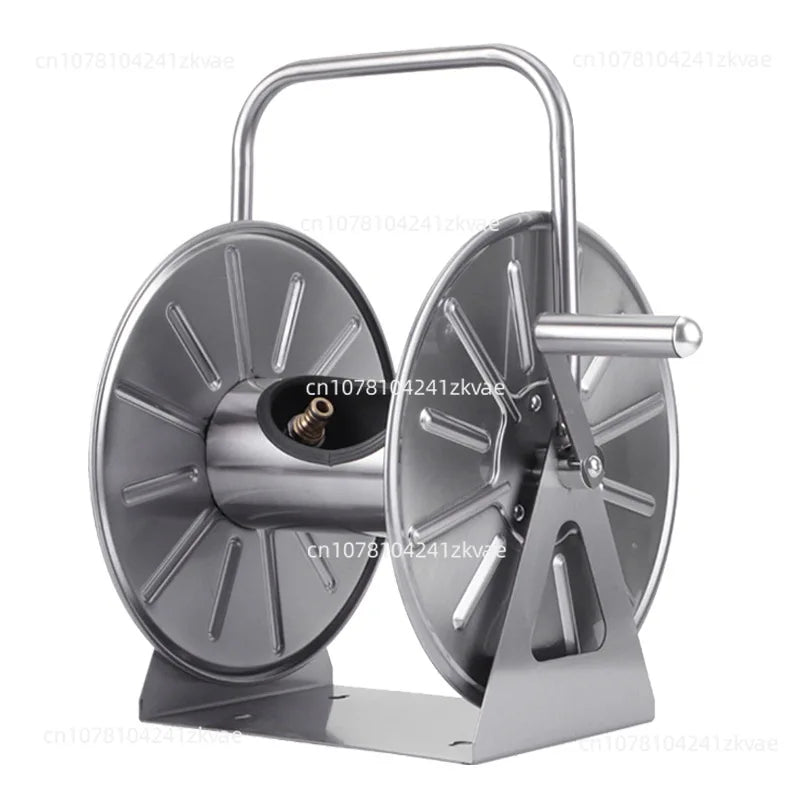 Garden Water Pipe Truck, Garden Pipe Rack, Household Agricultural Car Wash Tool, Reel