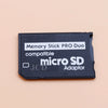 1 piece  Memory Card Adapter Micro SD to Memory Stick Adapter For PSP Sopport Class10 Micro SD 2GB 4GB 8GB 16GB 32GB