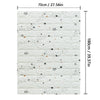 70cm*1m  3D Brick Pattern Wall Panels Wallpaper DIY Waterproof for Living Room Bedroom Kitchen Background Wall Decoration