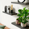Floating Shelves For Wall,16In Wood Wall Shelf For Room Decor/Storage/Display,For Bedroom,Bathroom,Living Room,Kitchen