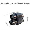 CCS1 to CCS2 EV Charger Adapter 2300A EV CCS1 DC to CCS2 Electric Vehicle Charger Fast EV Charging Adapter Factory directly sale