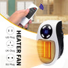 Plug In Electric Heater 500W Portable Room Heater Remote Control Mini Radiator Heating Stove Home Appliance Warmer
