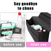 Car storage box car felt anti slip trunk storage tool large capacity soft packaging portable and movable storage home