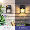 Solar Lights Outdoor Waterproof Solar Porch Lights for Door Patio Yard Outside Decorative Motion Sensor with 3 Lighting Modes