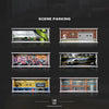 1/64 Garage scene Model Scene with Light Version Simulation Model Scene Decoration Collect (Excluding dolls and car models)
