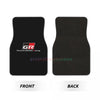 Gazoo Racing Car Floormat Heavy Duty Front Rear Rubber Floor Mats Carpet Floor Protection Fits Most Vehicles
